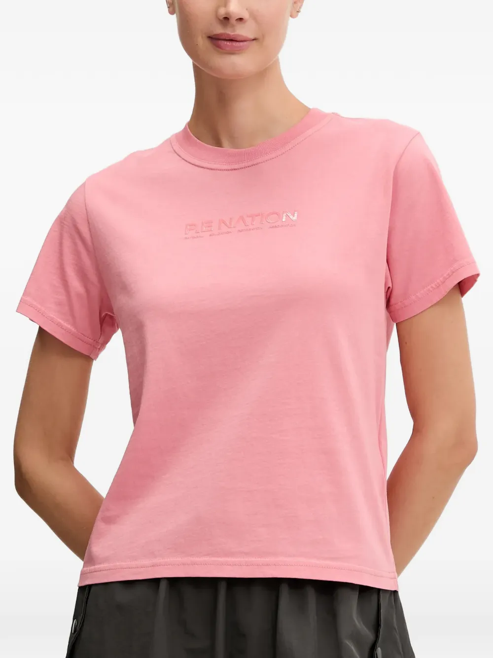 P.E Nation Rewind T-shirt - Rose P.E Nation Rewind T-shirt - Rose