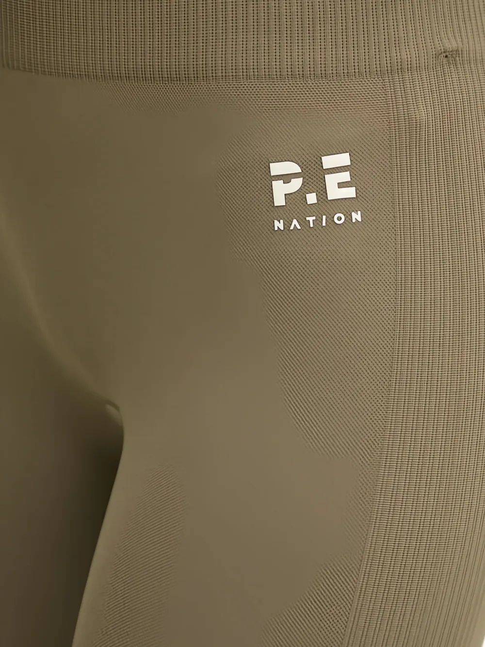P.E Nation Legging met logodetail Groen
