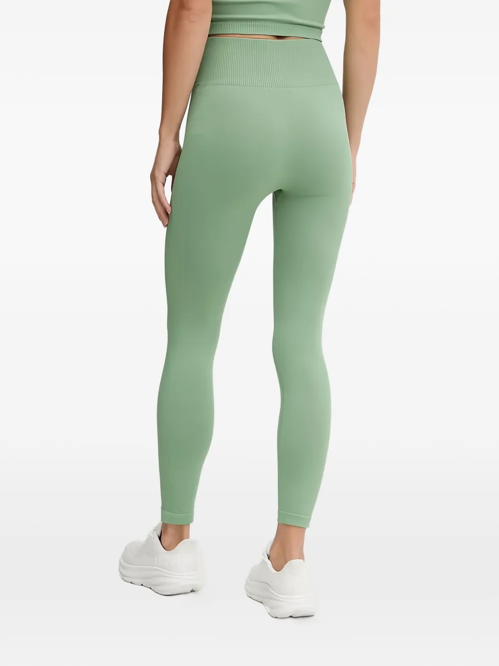P.E Nation Geribbelde legging Groen