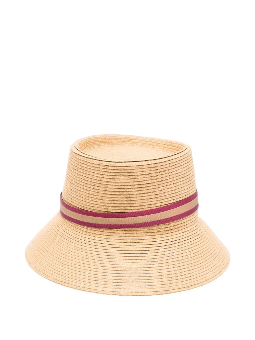 Borsalino Beatrice braided ribbon hat - Toni neutri