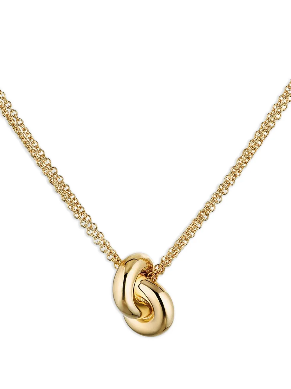 Engelbert knot pendant necklace - Oro