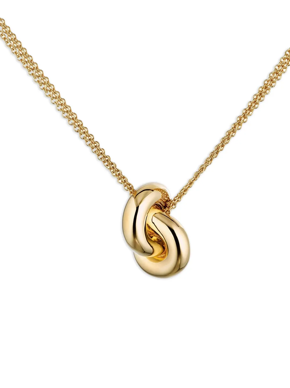 Engelbert knot pendant necklace - Oro