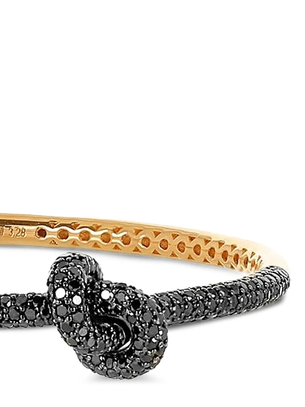 Black-Diamond Knot Bracelet
