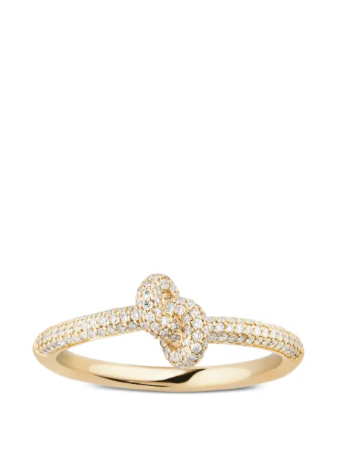 Engelbert diamond knot ring