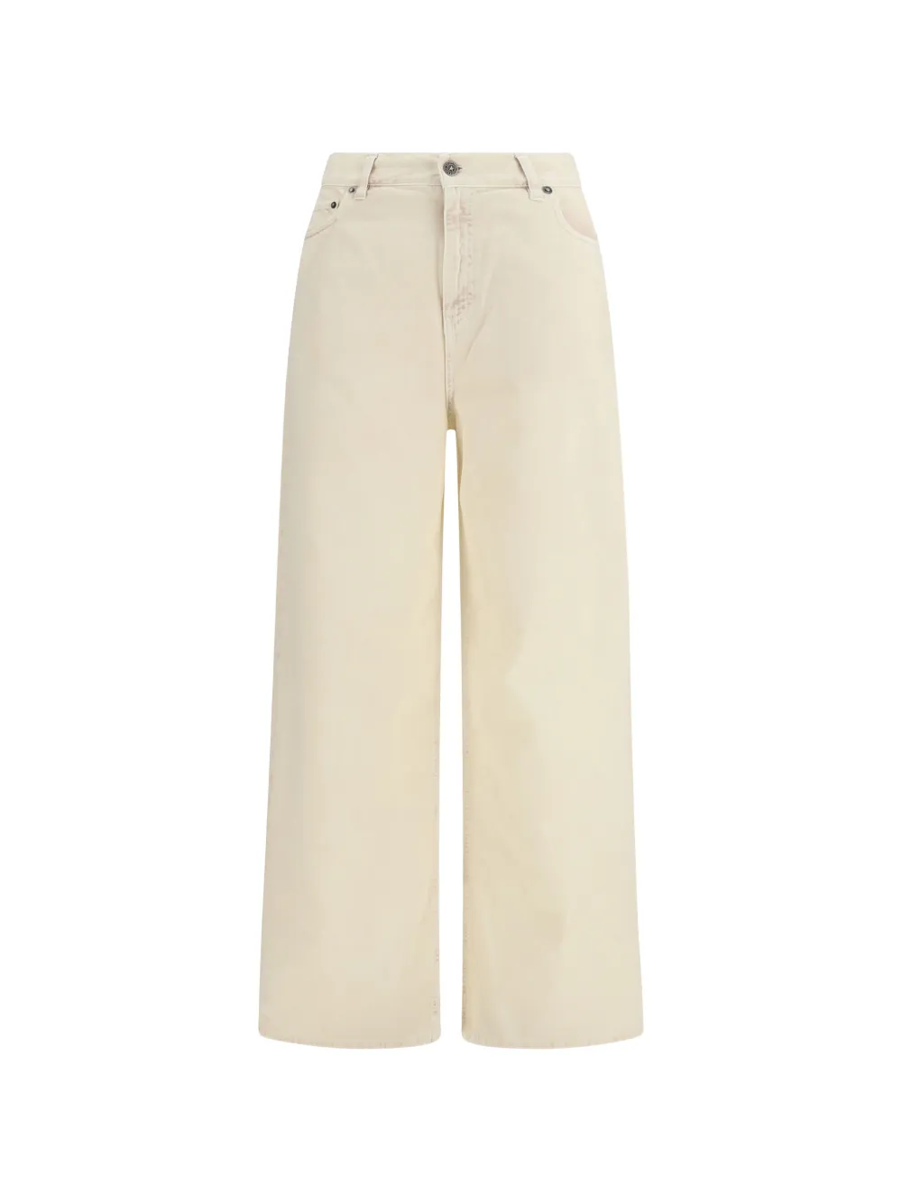 Golden Goose buttoned belt-loop trousers - Toni neutri