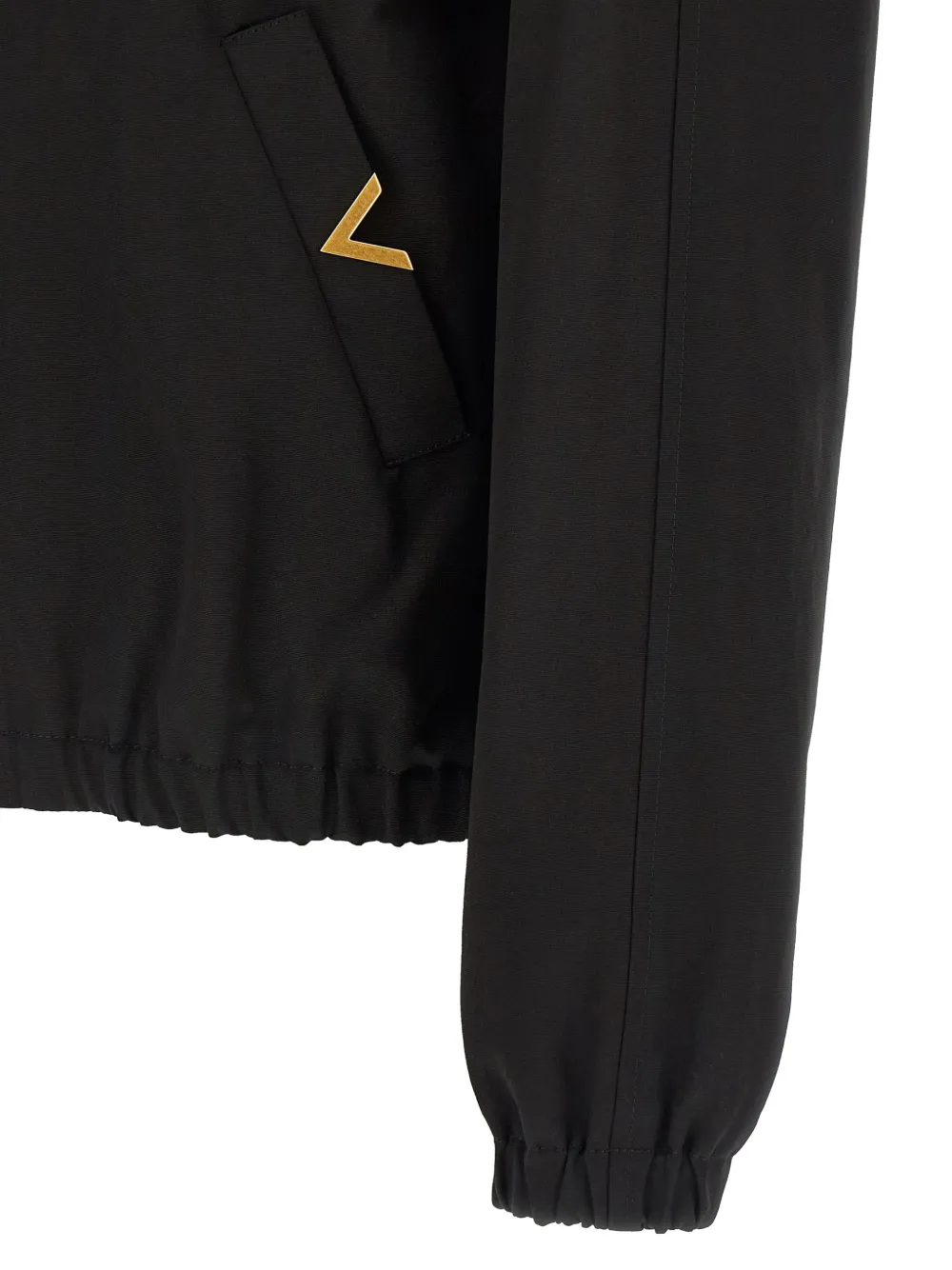 Valentino Garavani Bomberjack met logo Zwart