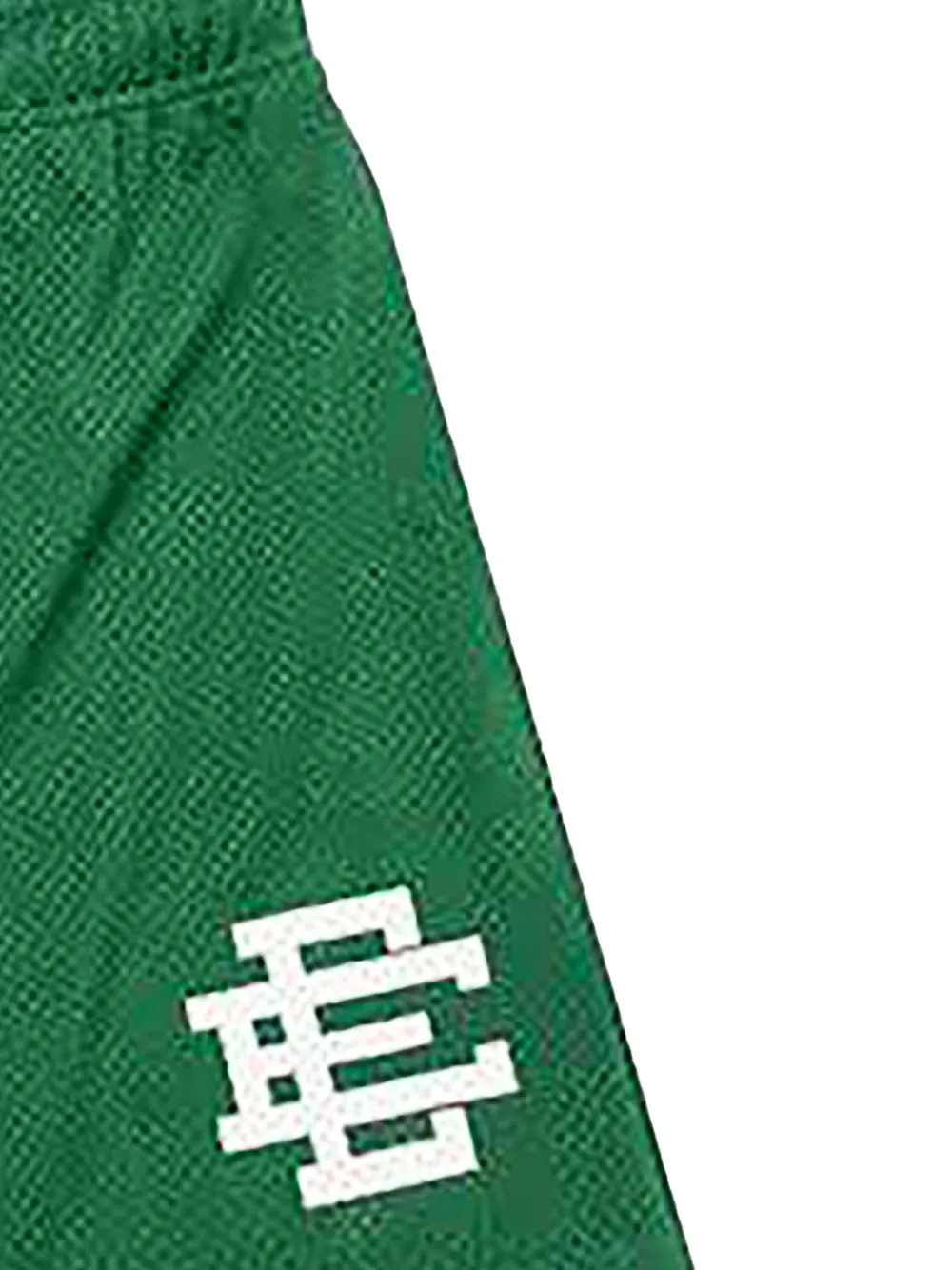 ERIC EMANUEL Shorts met logodetail Groen