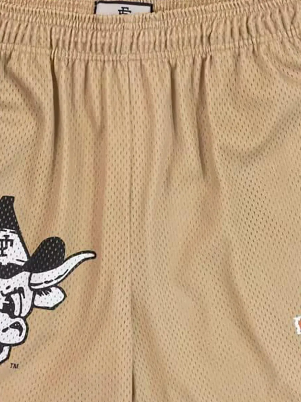 ERIC EMANUEL Shorts met logodetail Bruin