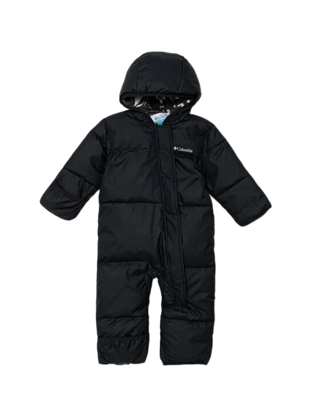 Columbia hooded quilted snowsuit - Nero
