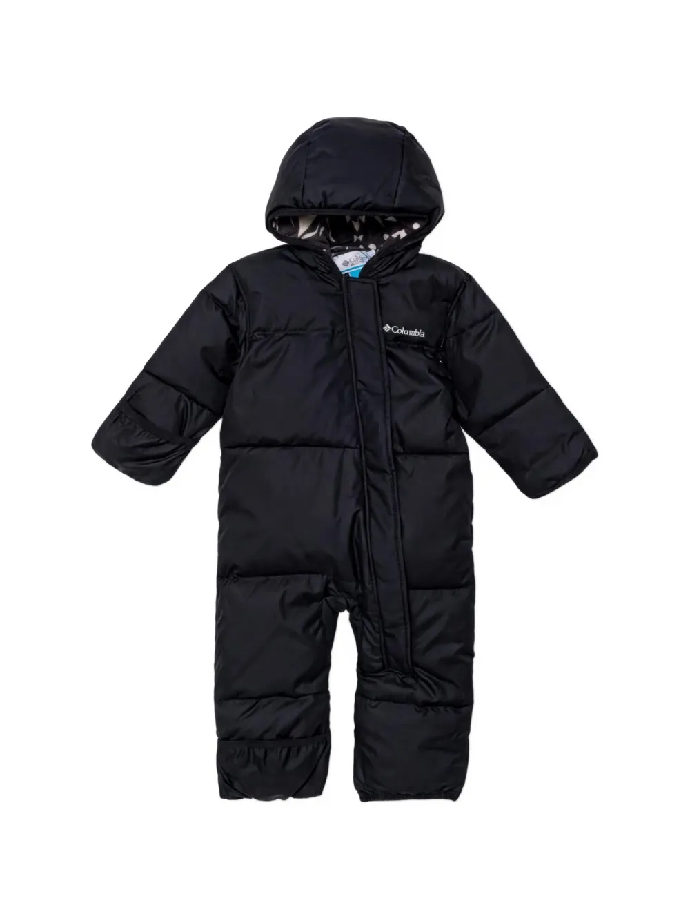 Columbia hooded quilted snowsuit - Schwarz