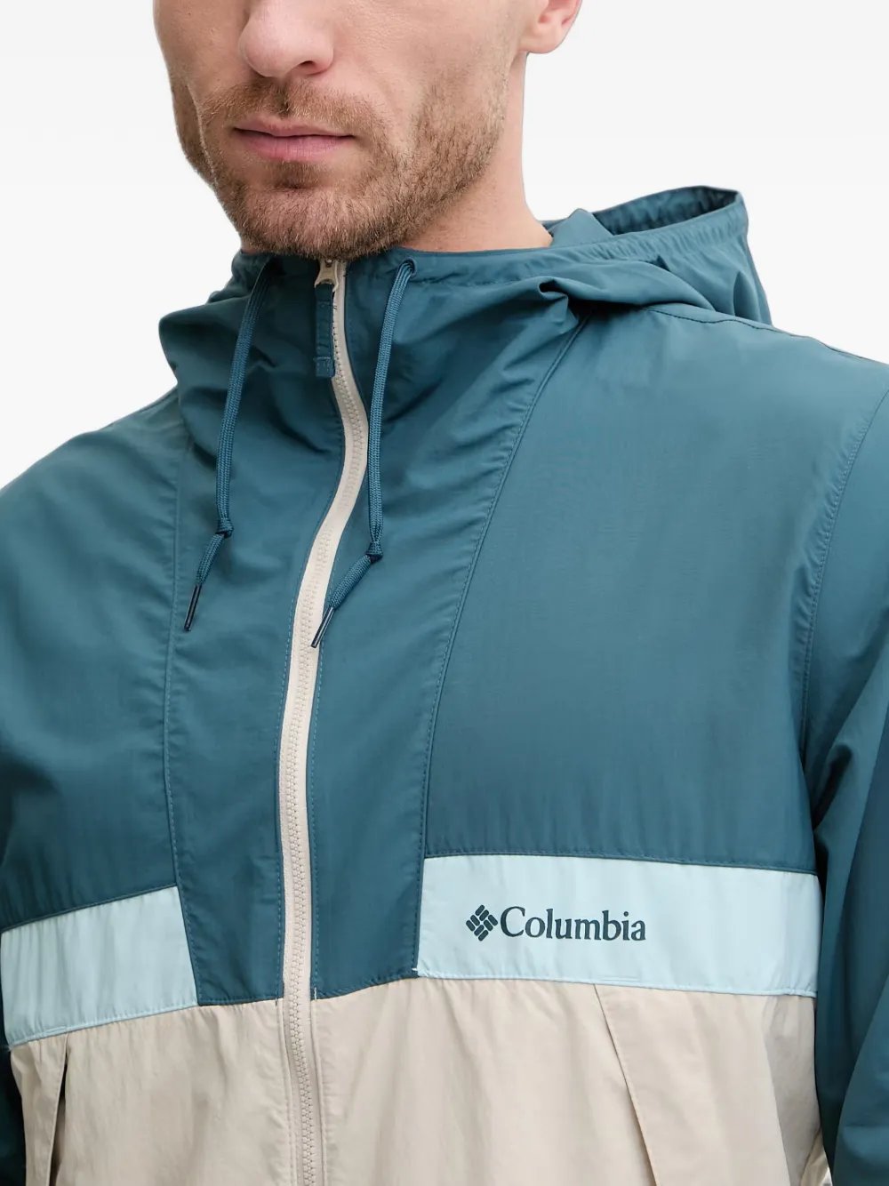 Columbia Spire Valley™ jack met capuchon Blauw