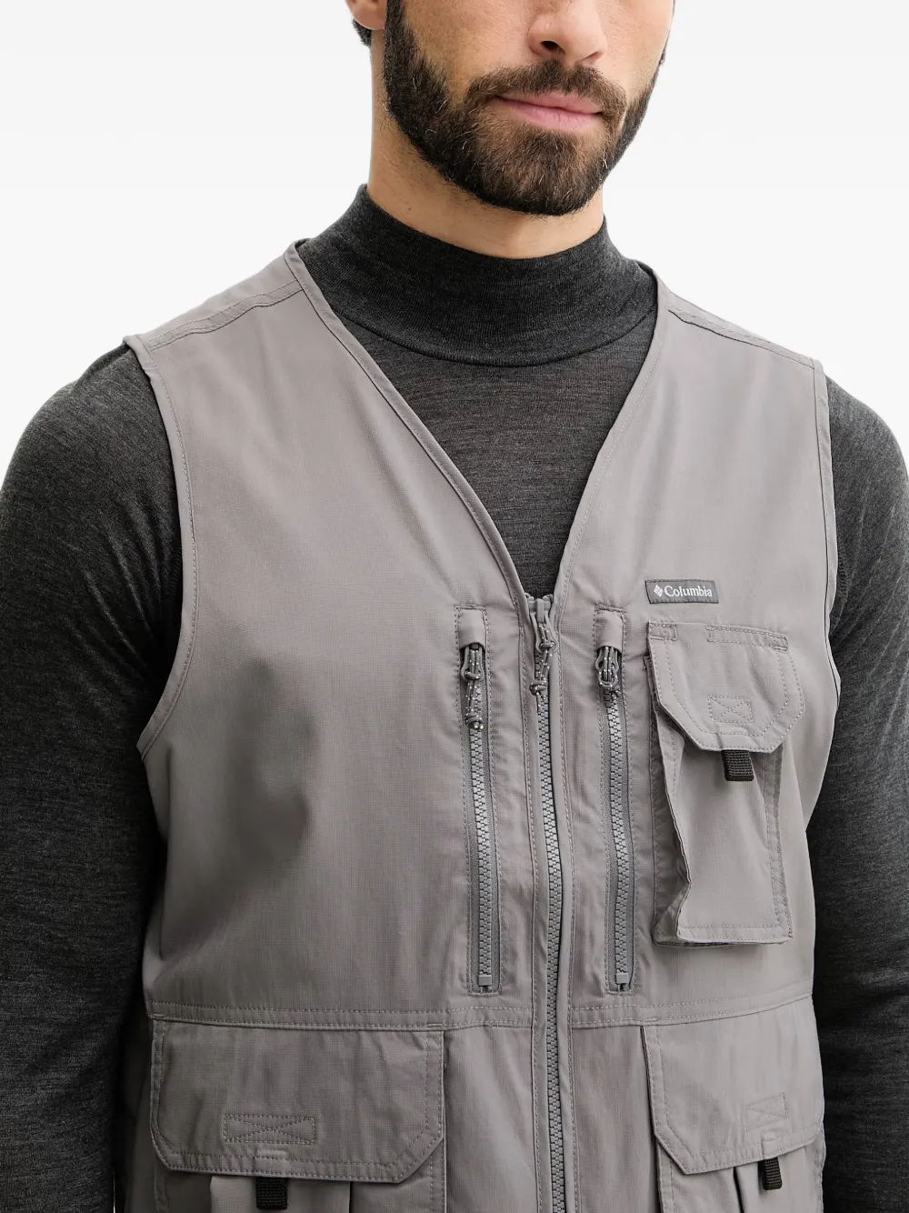 Columbia Silver Ridge™ gilet met meerdere zakken en rits Grijs