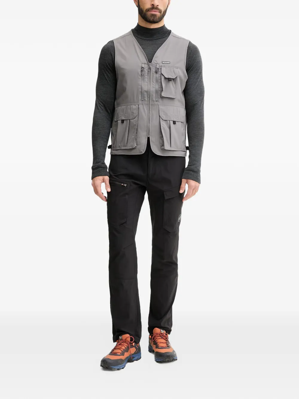 Columbia Silver Ridge™ gilet met meerdere zakken en rits Grijs