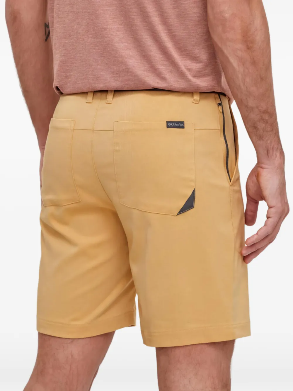 Columbia Shorts met vlakken Geel