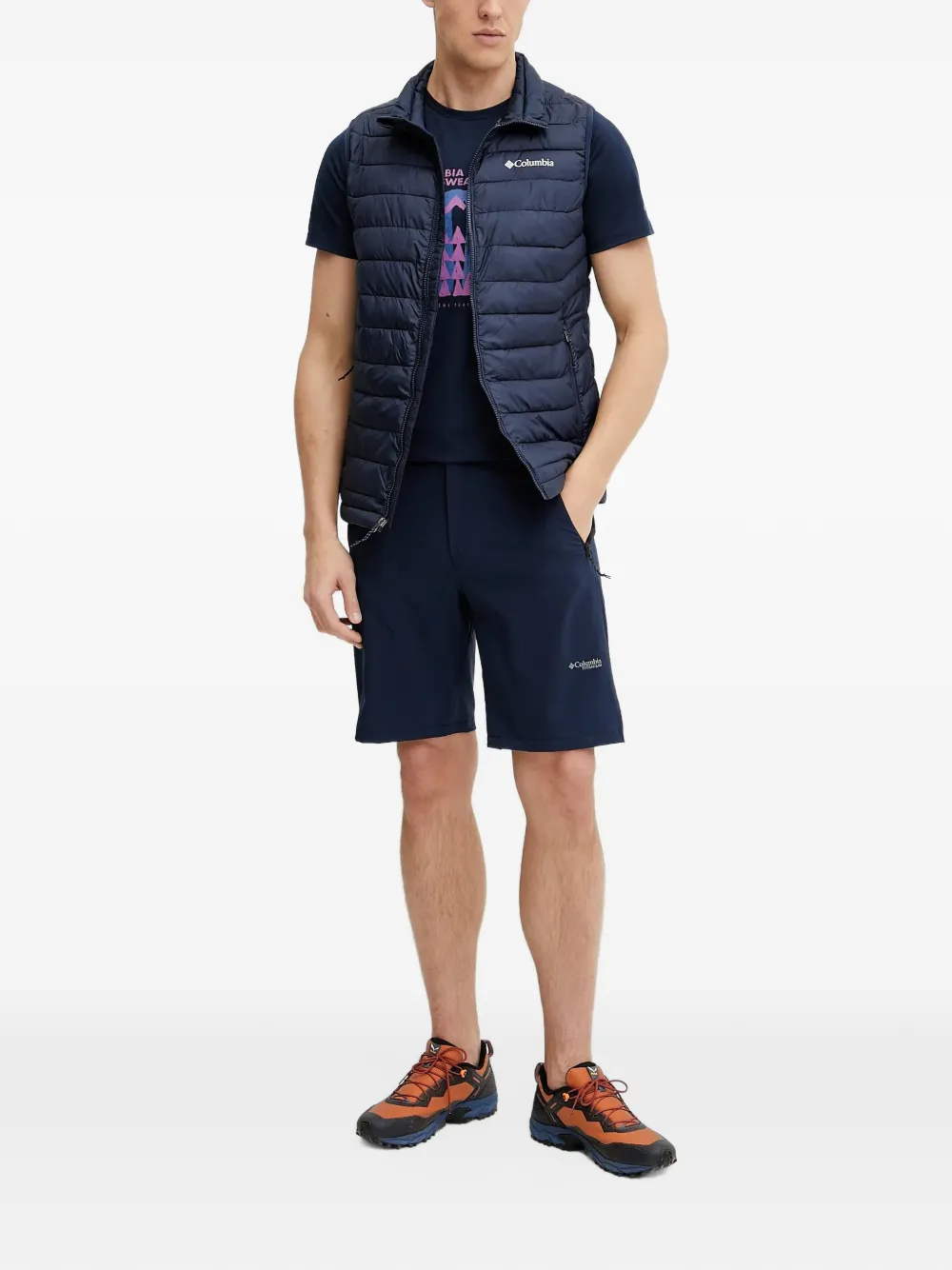 Columbia Powder Lite™ II zip-up padded gilet Blauw