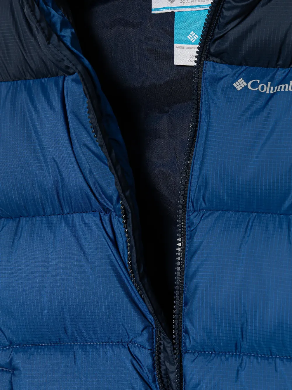 Columbia Puffect™ II gewatteerd ripstop jack Blauw
