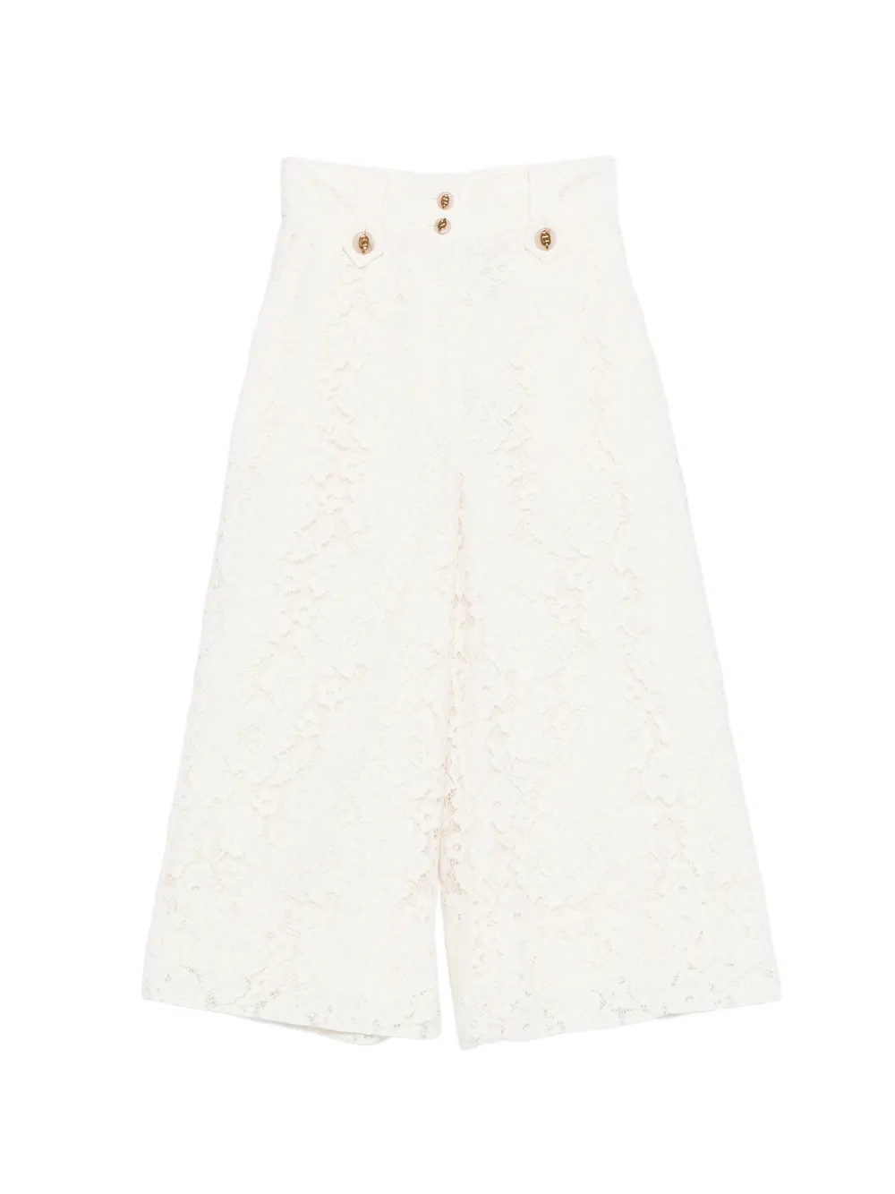 ZIMMERMANN Luna lace trousers - Neutrals