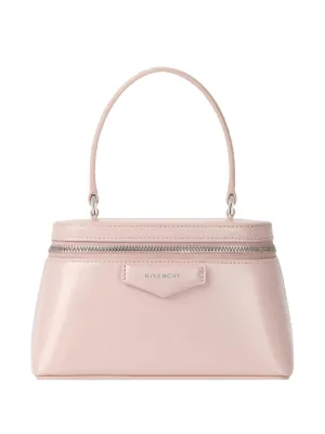 GIVENCHYレザーハンドバッグ(ペールピンク) Givenchy ピンチ レザーハンドバッグ M | ブラック | FARFETCH JP