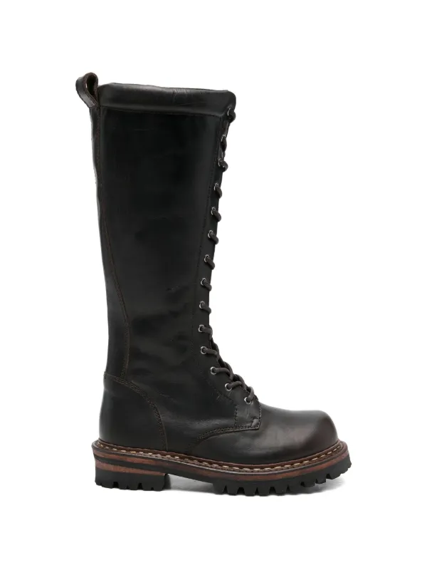 OUR LEGACY Cager Boots in Brown