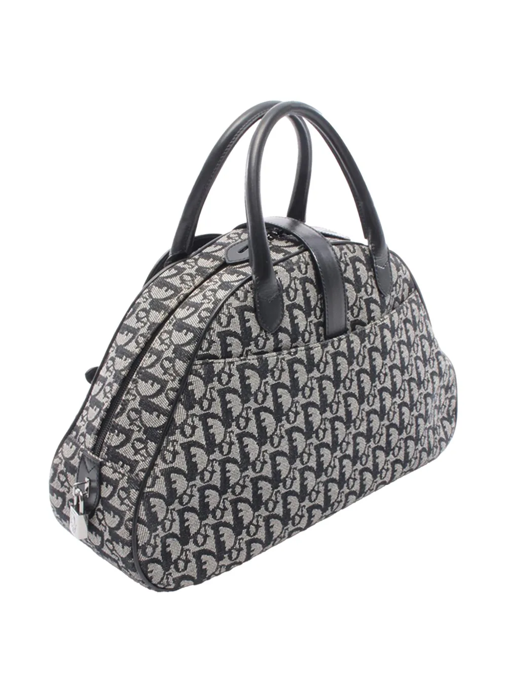 2010-2026 Diorissimo Trotter Canvas Double Saddle Bowler Bag Handbag