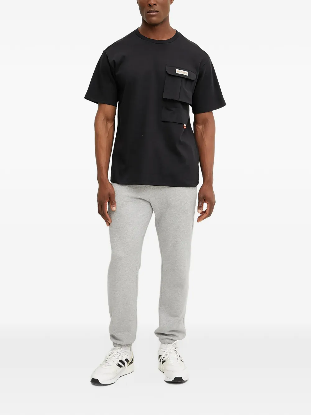 Columbia Cove Beach T-shirt met zak Zwart