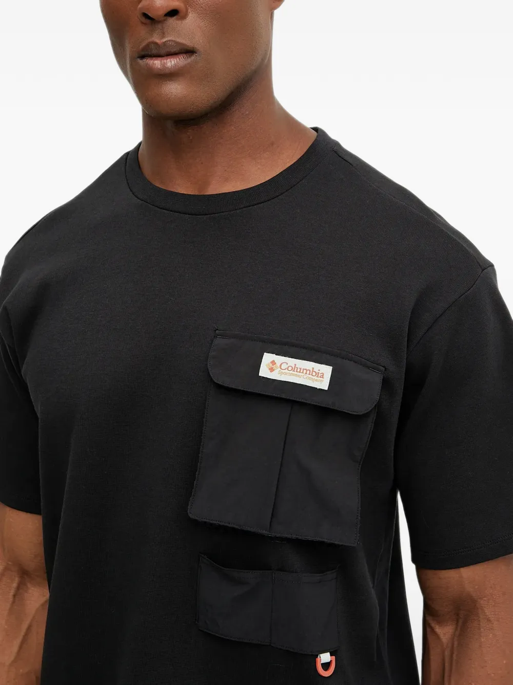 Columbia Cove Beach T-shirt met zak Zwart