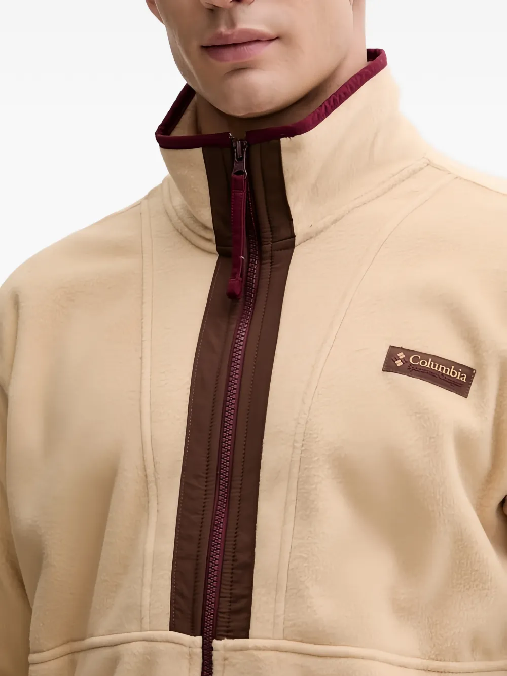 Columbia Backbowl II sweater met rits Beige
