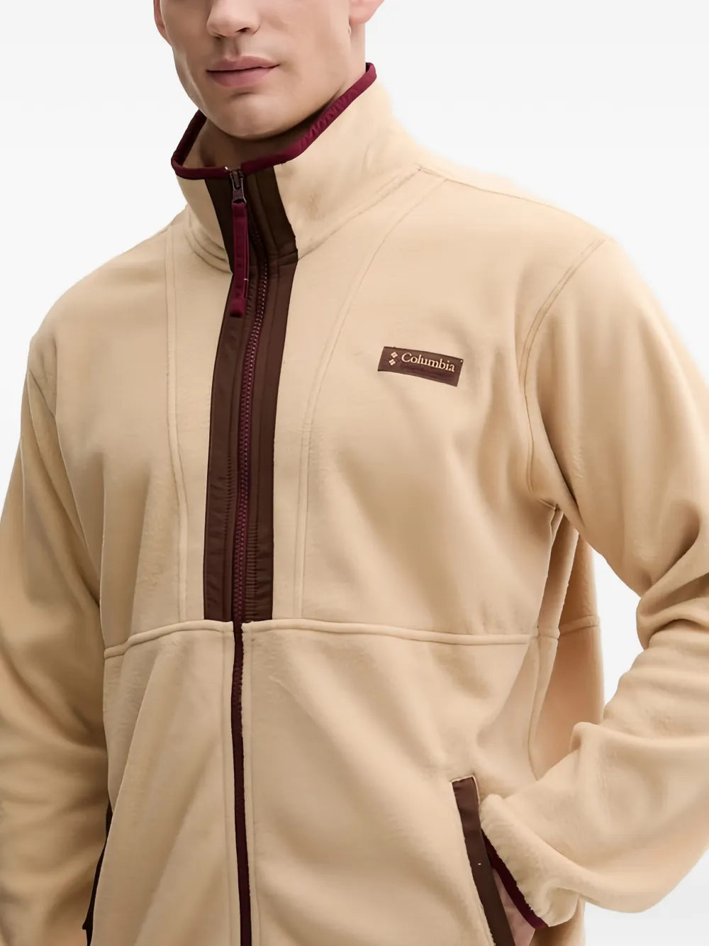 Columbia Backbowl II sweater met rits Beige