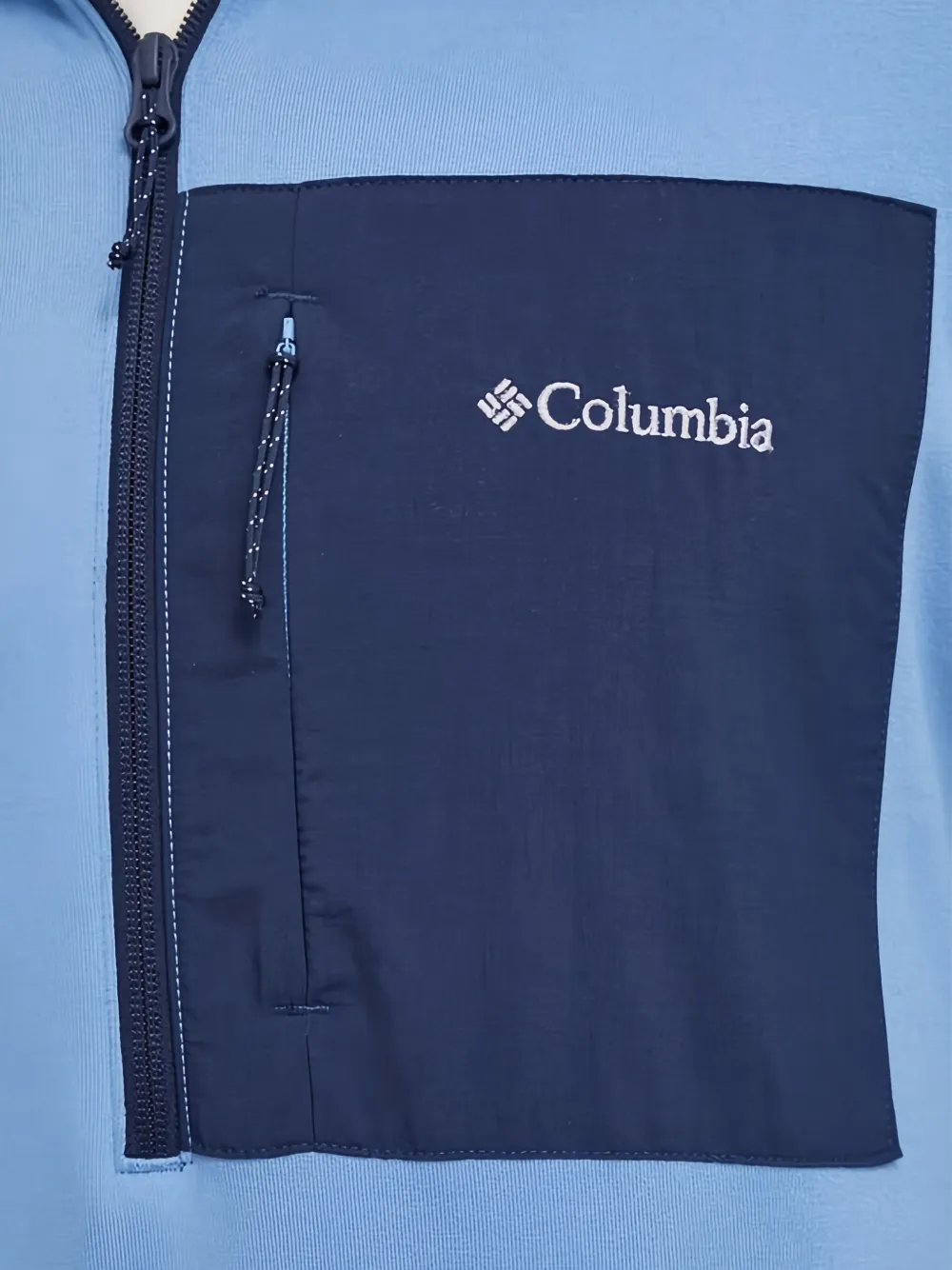 Columbia Trui met ritszak Blauw