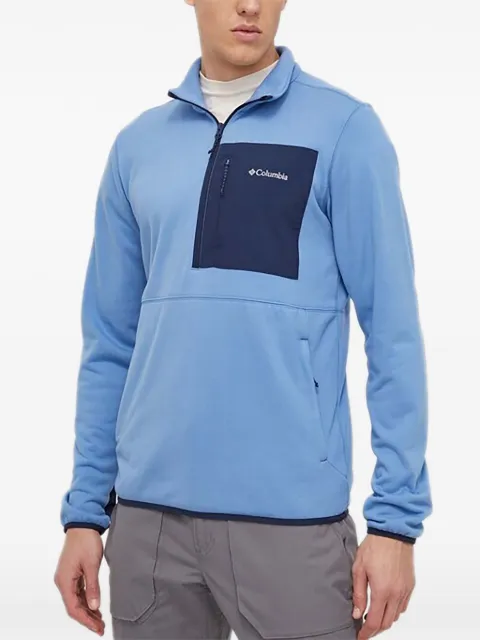 Columbia zip pocket sweater