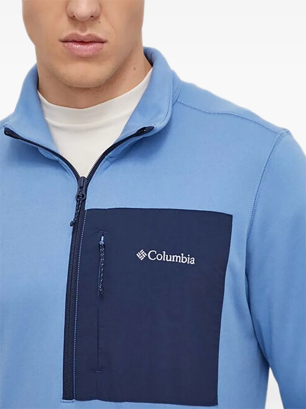 Columbia Trui met ritszak Blauw