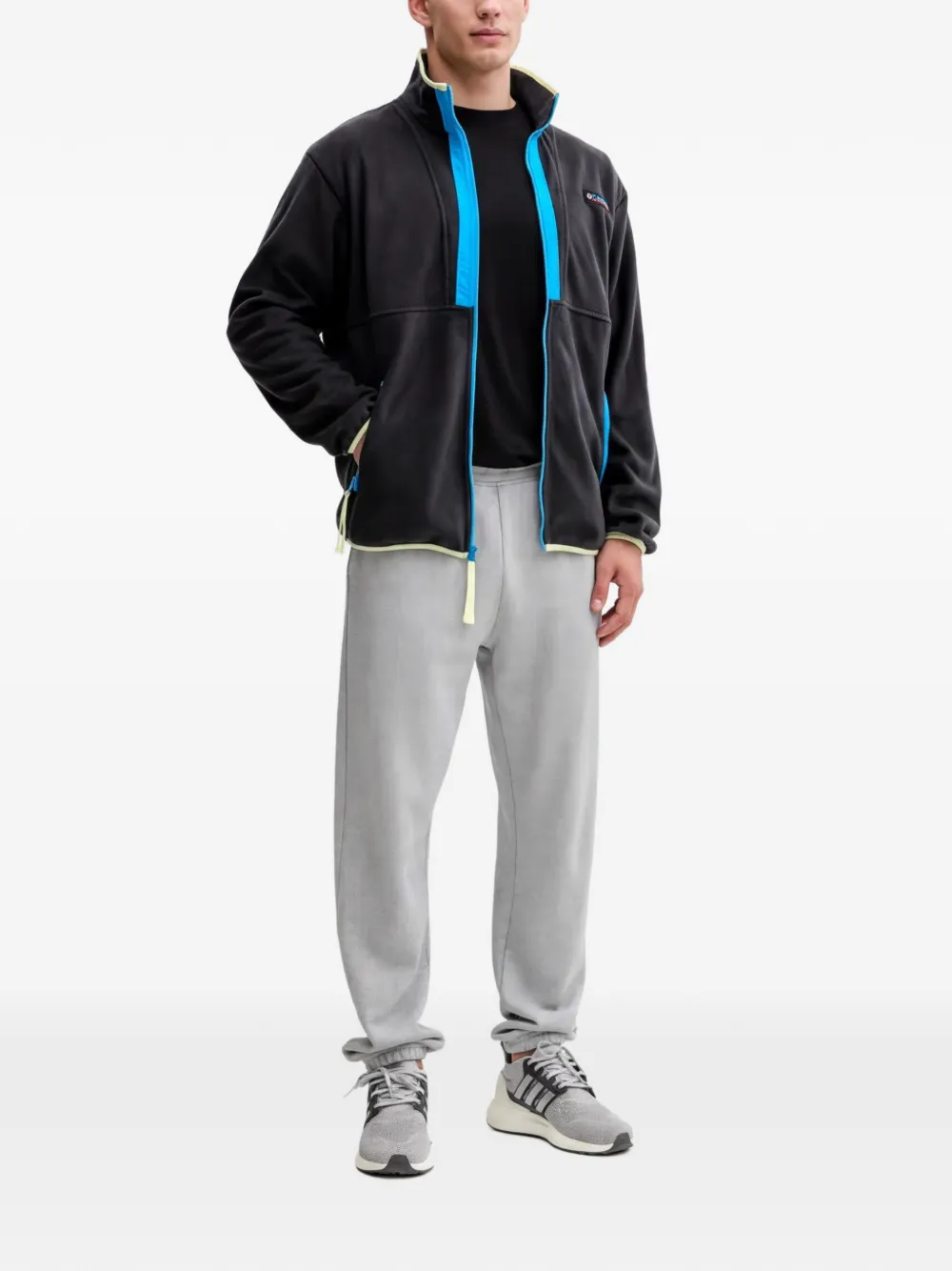 Columbia Backbowl II fleece sweater met rits Zwart