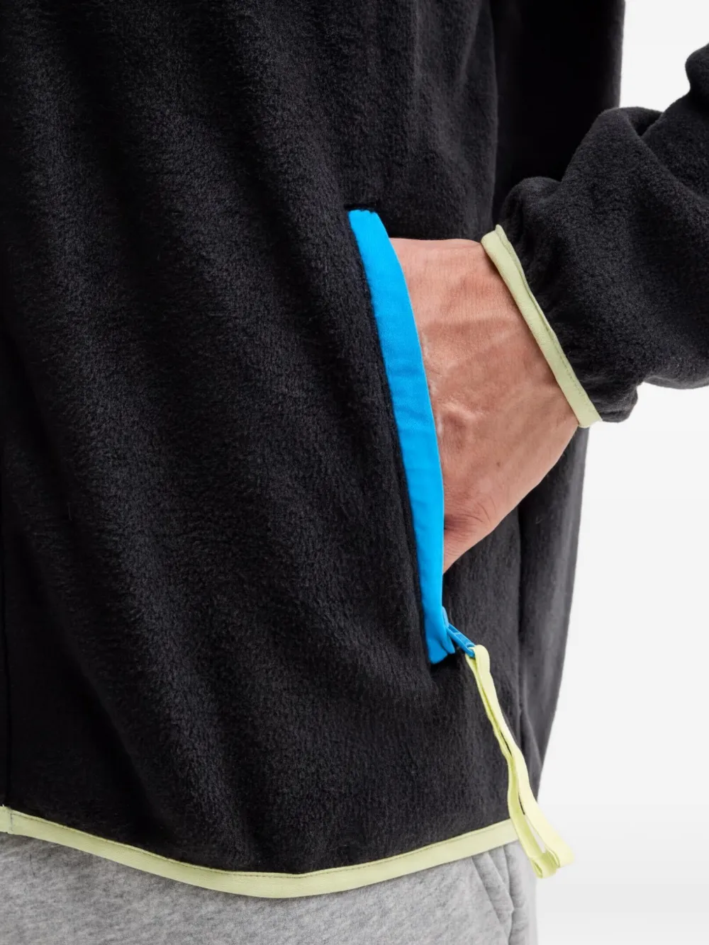 Columbia Backbowl II fleece sweater met rits Zwart