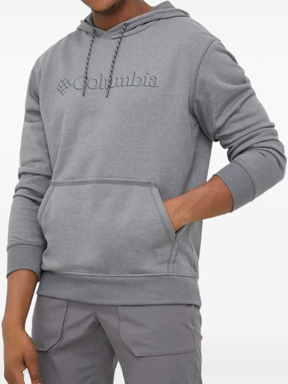 Columbia Hoodie mit Logo-Print - Grau