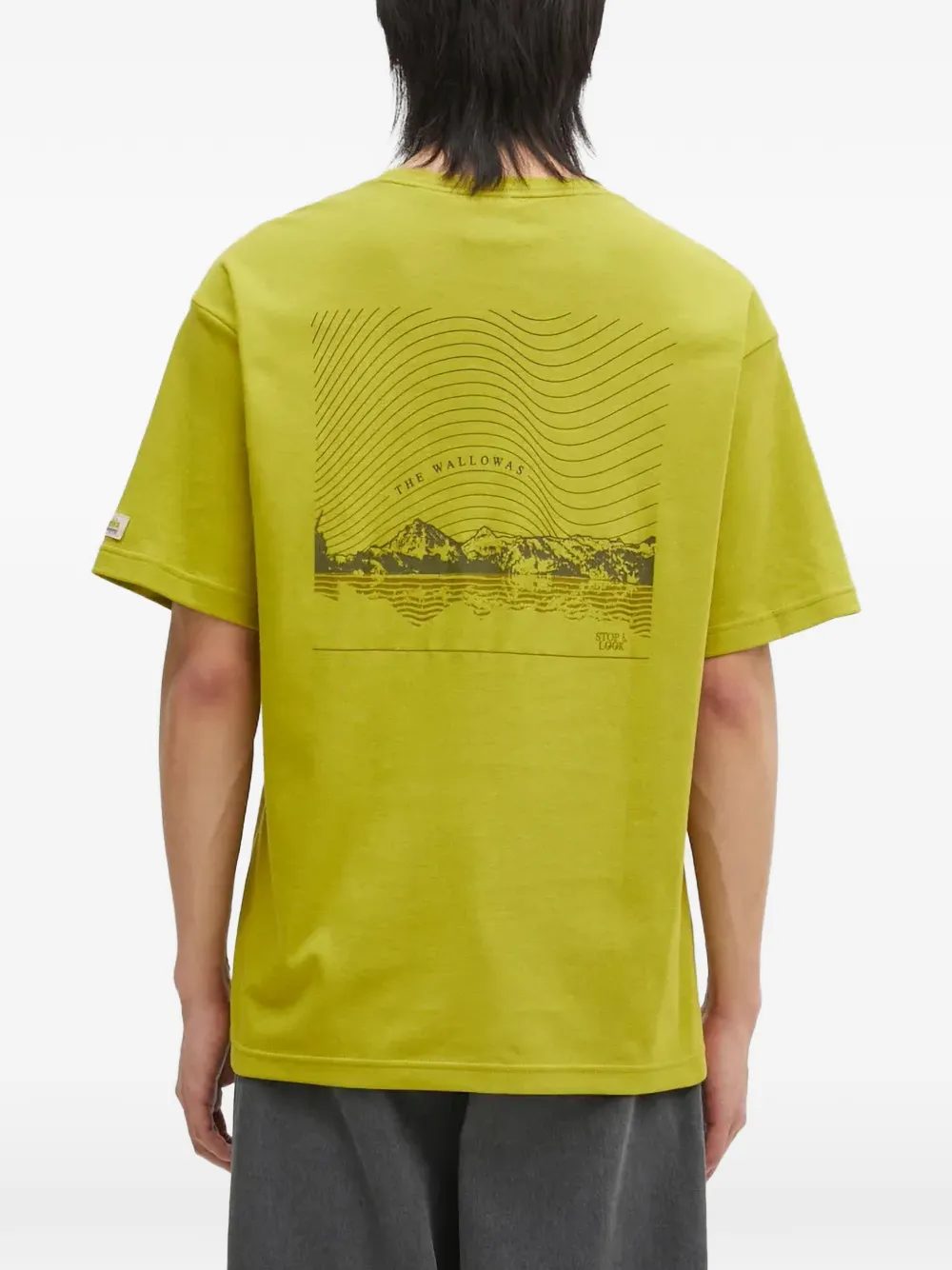Columbia T-shirt met grafische print Groen