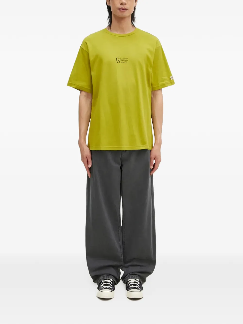 Columbia T-shirt met grafische print Groen