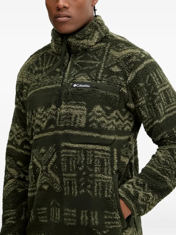 Columbia ジップアップ スウェットシャツ | グリーン | FARFETCH JP
