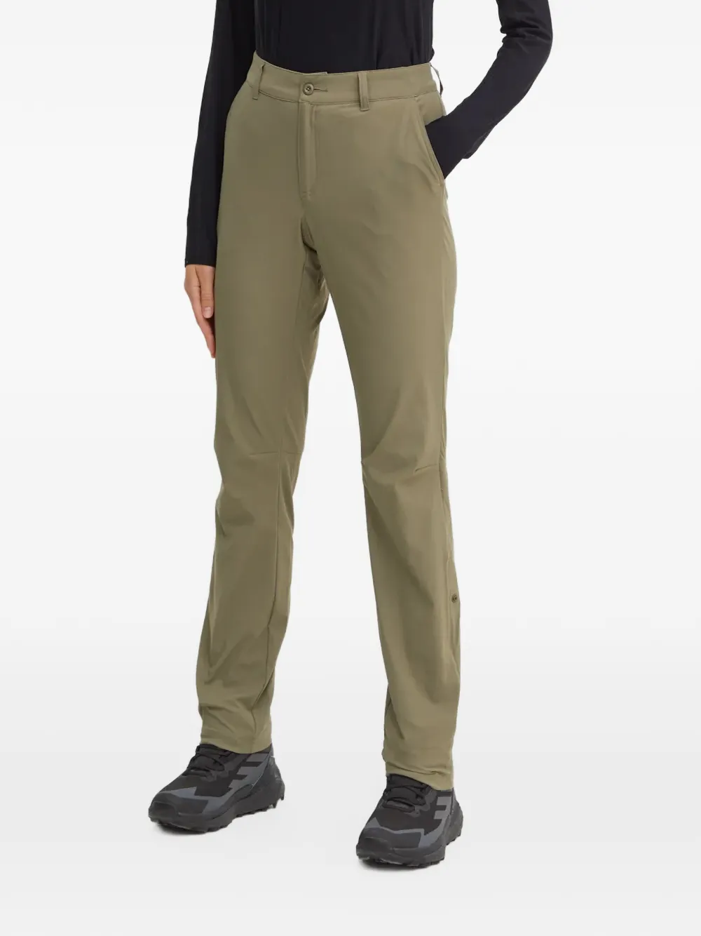 Columbia pantalon à ourlet retroussé - Vert