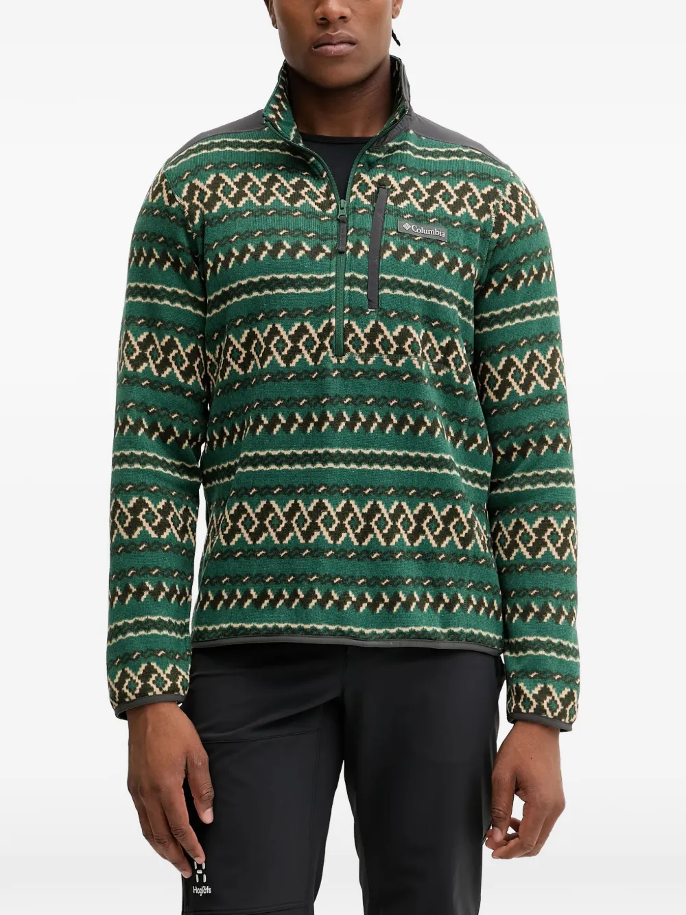 Columbia Weather™ II quarter-zip sweatshirt - Green