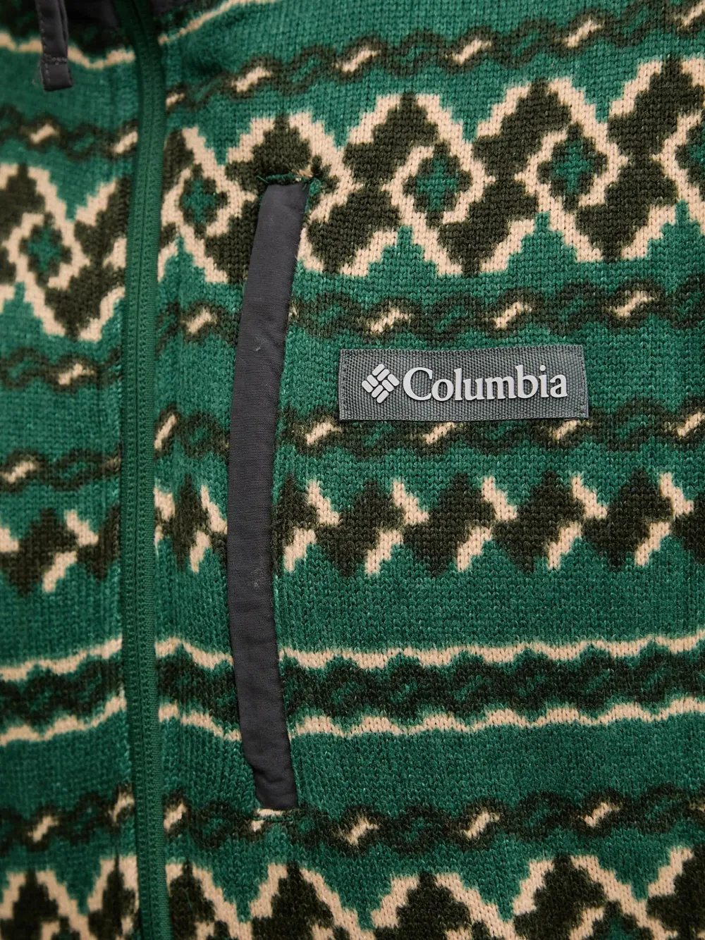 Columbia Weather™ II sweater met kwartrits Groen