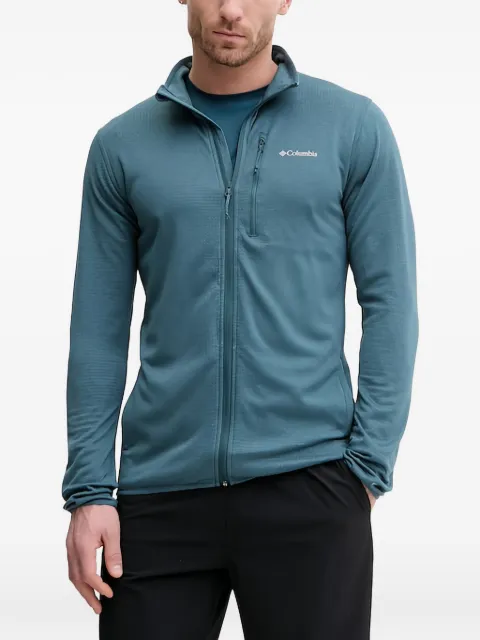 Columbia zip textured sweatshirt