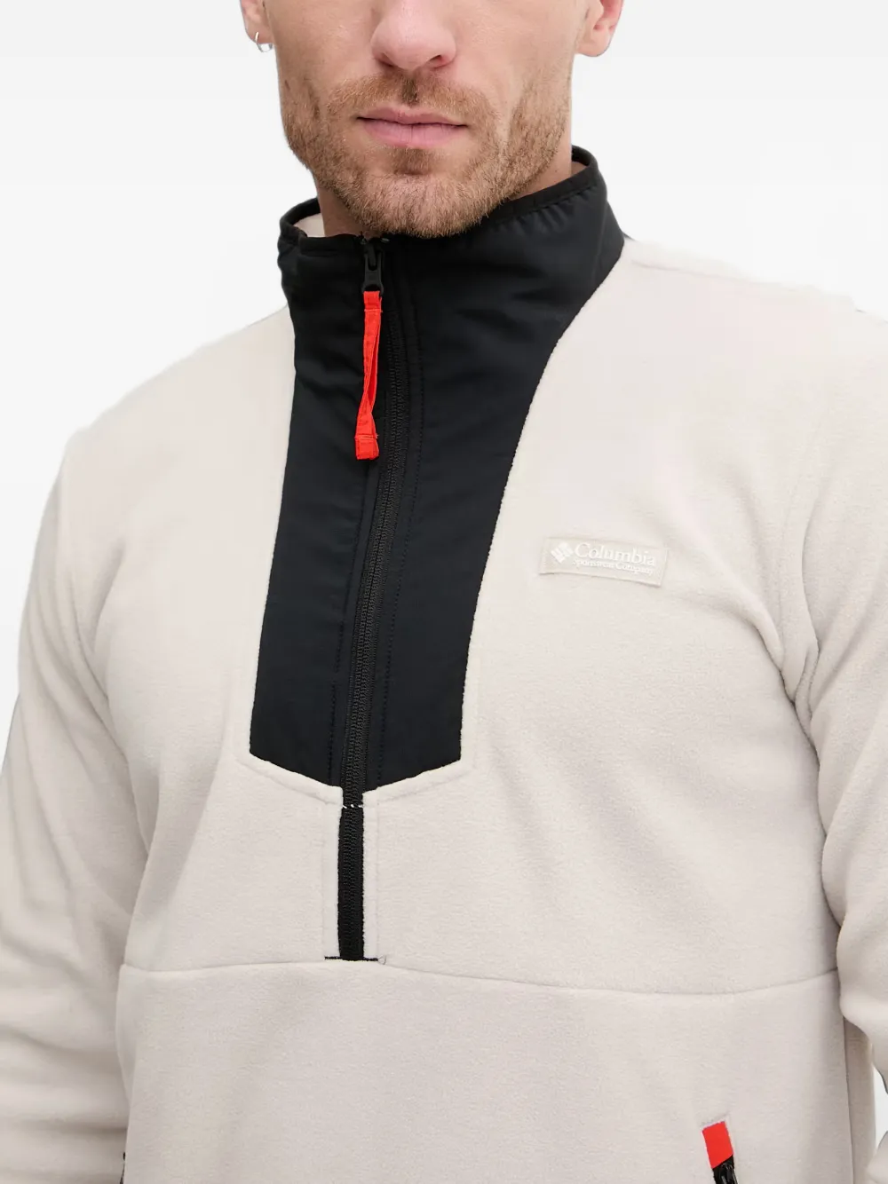 Columbia Trui met rits Beige