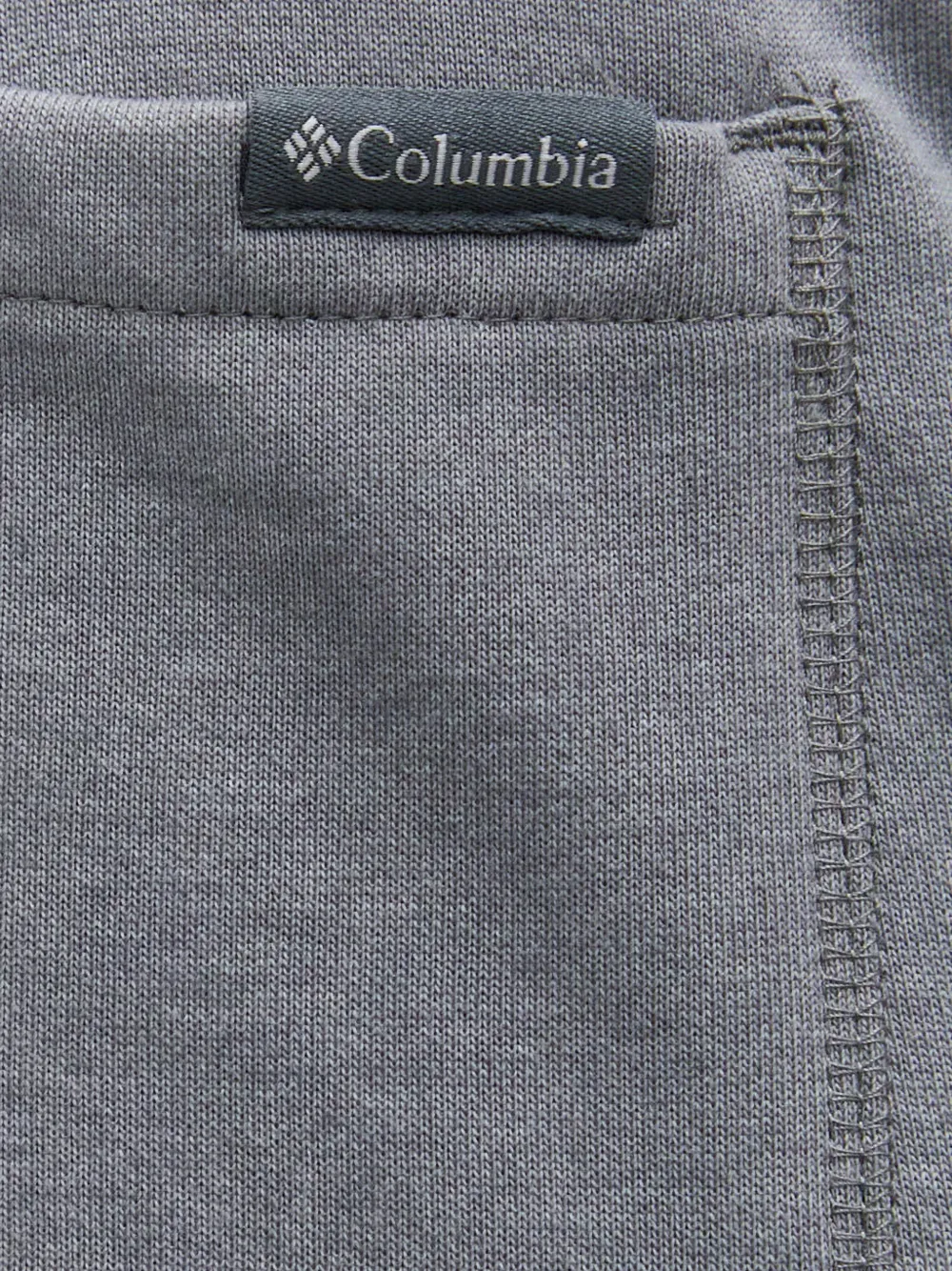 Columbia logo-print track pants Grijs