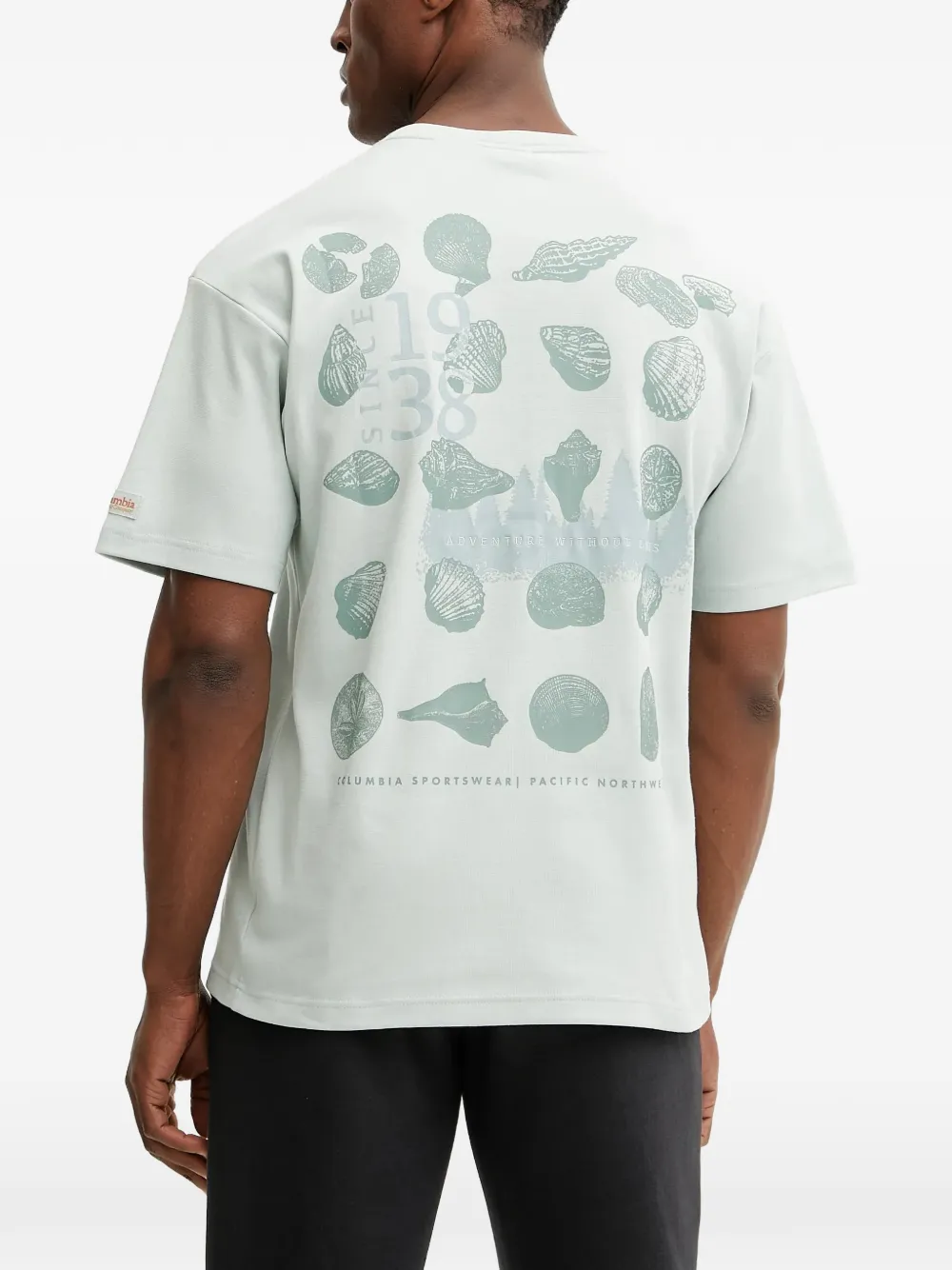 Columbia CSC Heritage graphic-print T-shirt Groen