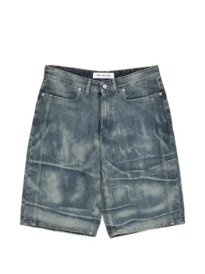 Feng Chen Wang Indigo デニムショーツ | ブルー | FARFETCH JP
