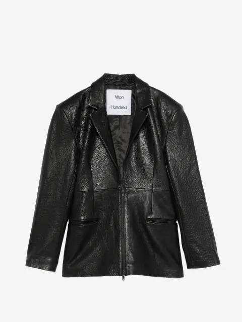 Won Hundred Florina leather blazer