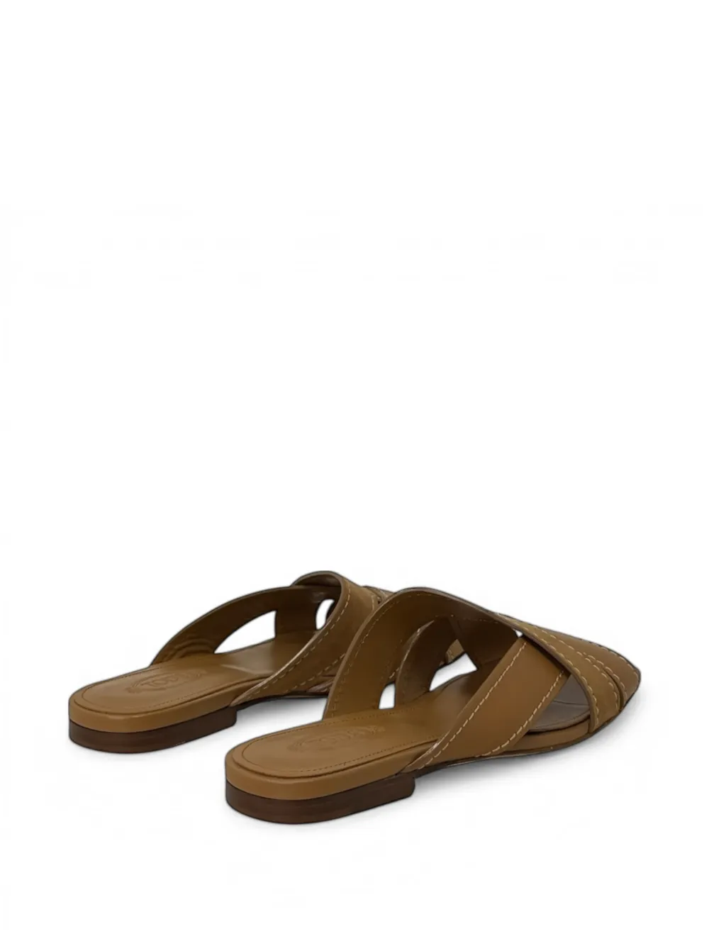Tod's crisscross strap sandals Bruin