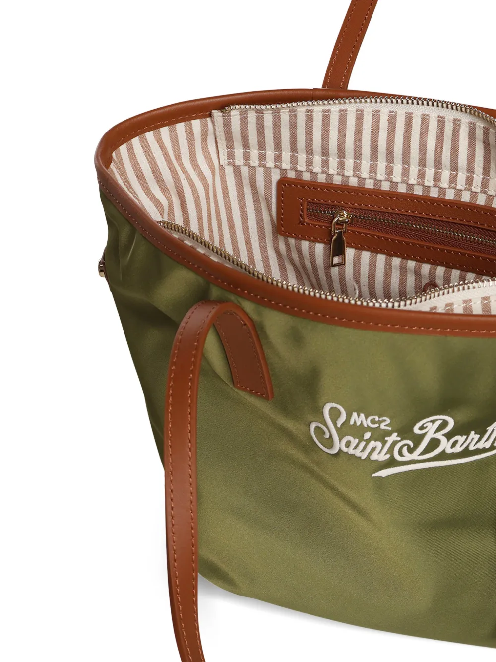 MC2 Saint Barth Medium City shopper Groen