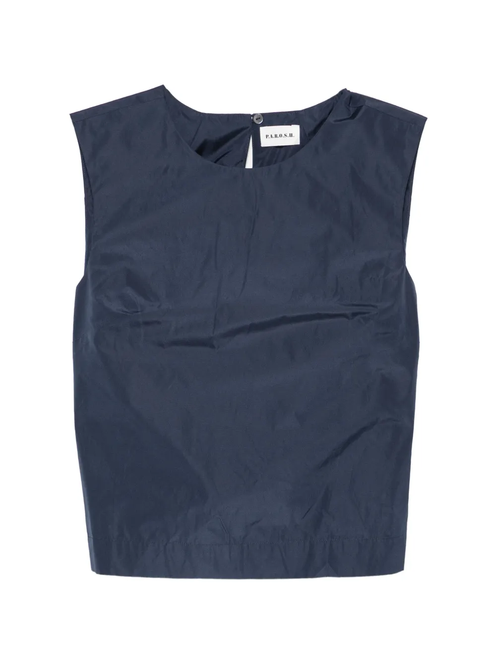P.A.R.O.S.H. round-neck sleeveless top - Blu