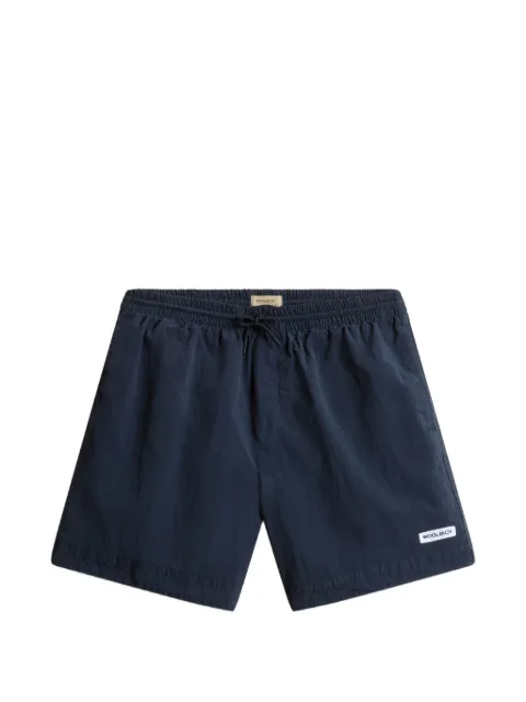 Woolrich garment-dyed swim shorts